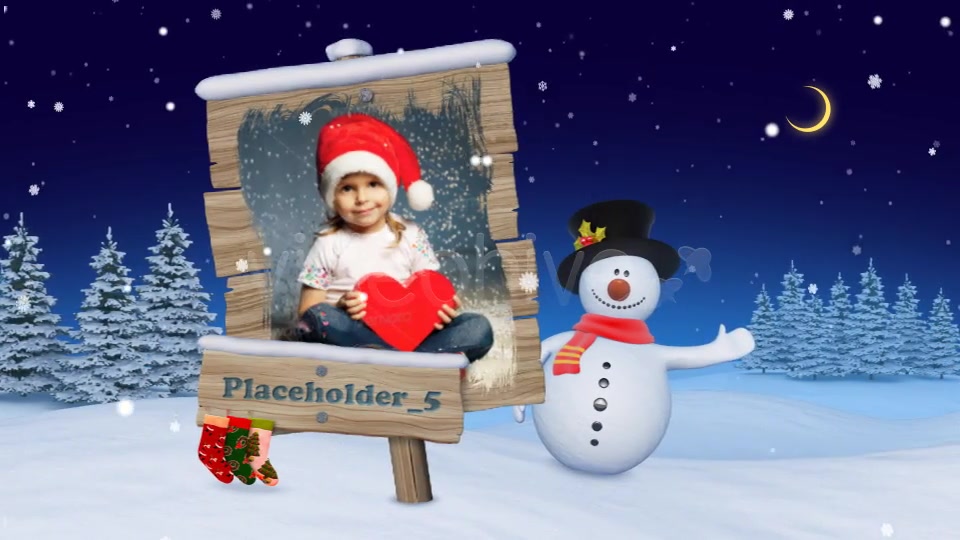 Christmas & New Year Gallery Winter Video Displays Videohive 6289662 After Effects Image 5