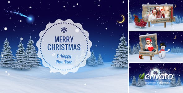 Christmas & New Year Gallery Winter Video Displays - Videohive 6289662 Download
