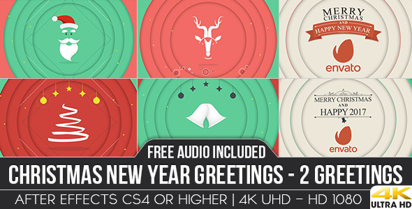 Christmas New Year Greetings - Download Videohive 18768761