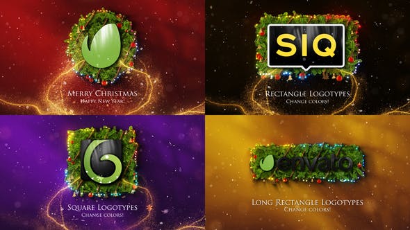 Christmas & New Year Logo - Download 25093758 Videohive
