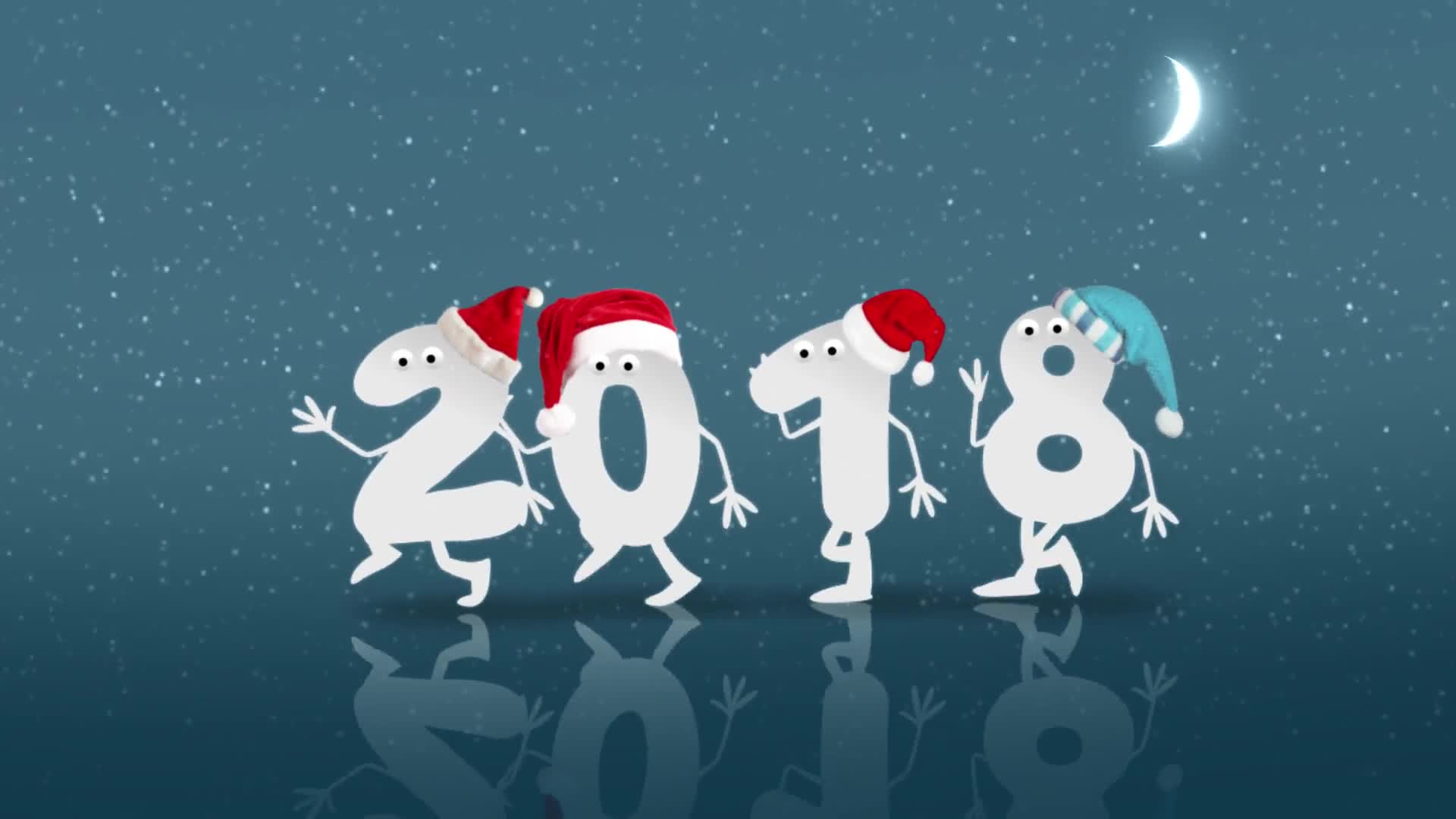 Christmas & New Year Opener Cartoon Videohive 13862123 After Effects Image 1