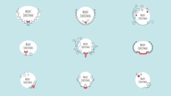 Christmas & New Year Titles // DaVinci Resolve - 29678274 Videohive Download