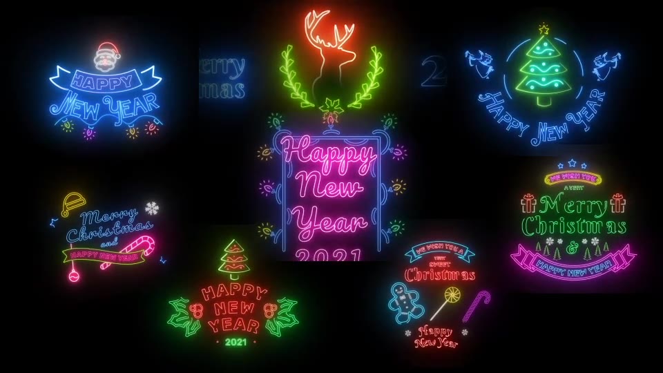 Christmas & New Year Titles Videohive 29677771 After Effects Image 2