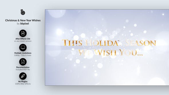 Christmas & New Year Wishes - Videohive Download 25329085