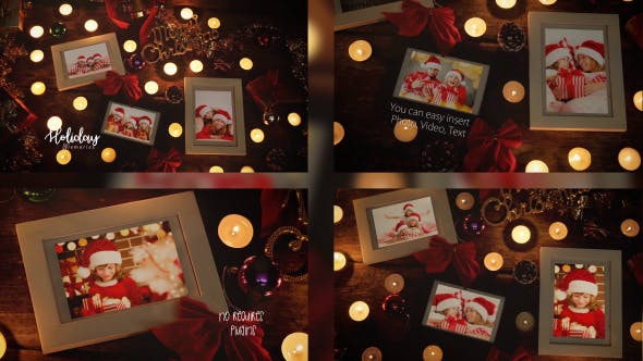 Christmas Night Photo Frame - Download Videohive 20951394