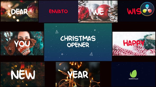 Christmas Opener | DaVinci Resolve - Download 34938450 Videohive