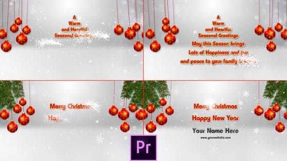 Christmas Opener Premiere Pro - Videohive Download 25125485