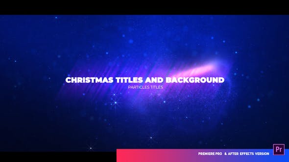 Christmas Opener With Particles - 28562292 Videohive Download