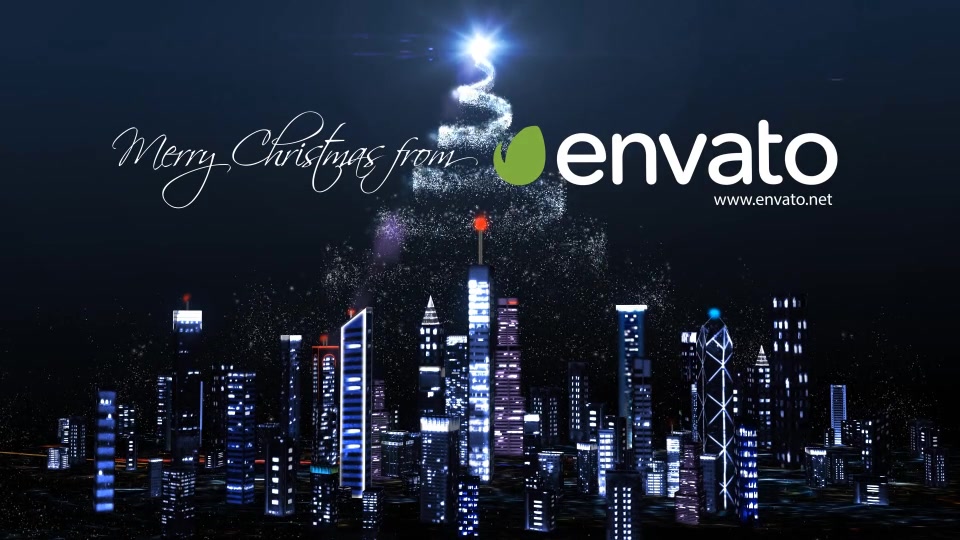 Christmas Over the City Videohive 19138497 After Effects Image 6
