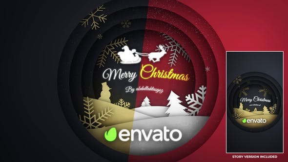 Christmas Paper Intro - Videohive 29568637 Download