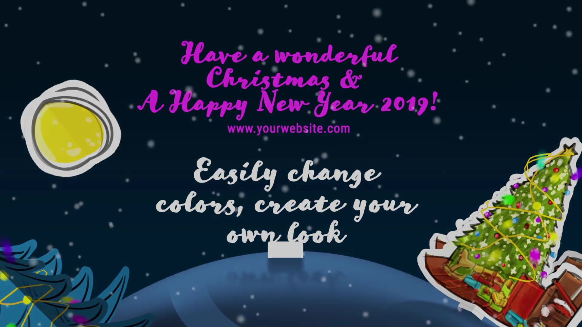 Christmas Paper World I Mogrt - Download Videohive 22985532