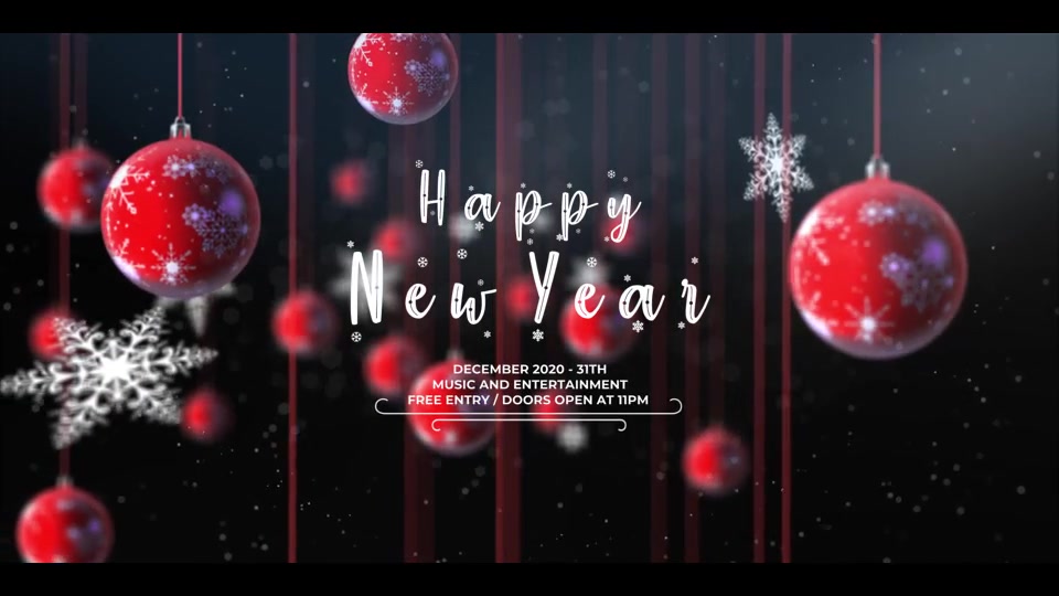 Christmas Party Invitation Videohive 29478094 DaVinci Resolve Image 7