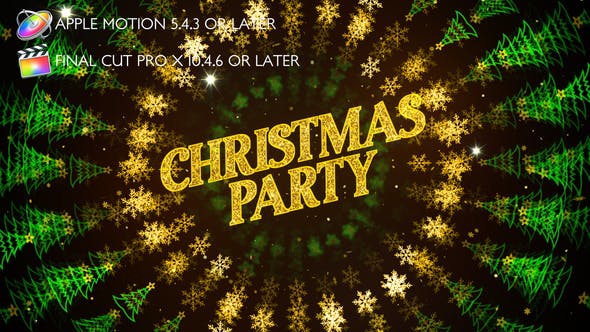 Christmas Party Invitation Apple Motion - Download 29432260 Videohive