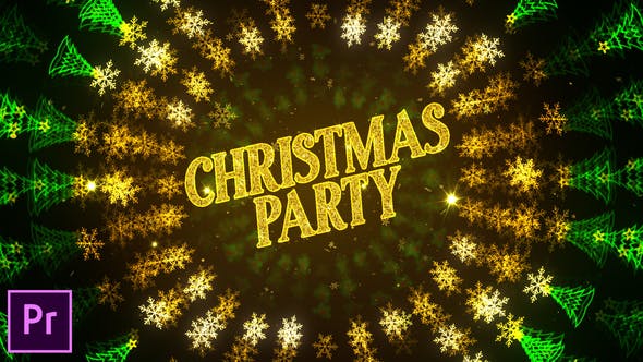 Christmas Party Invitation Premiere Pro - Videohive 25125831 Download