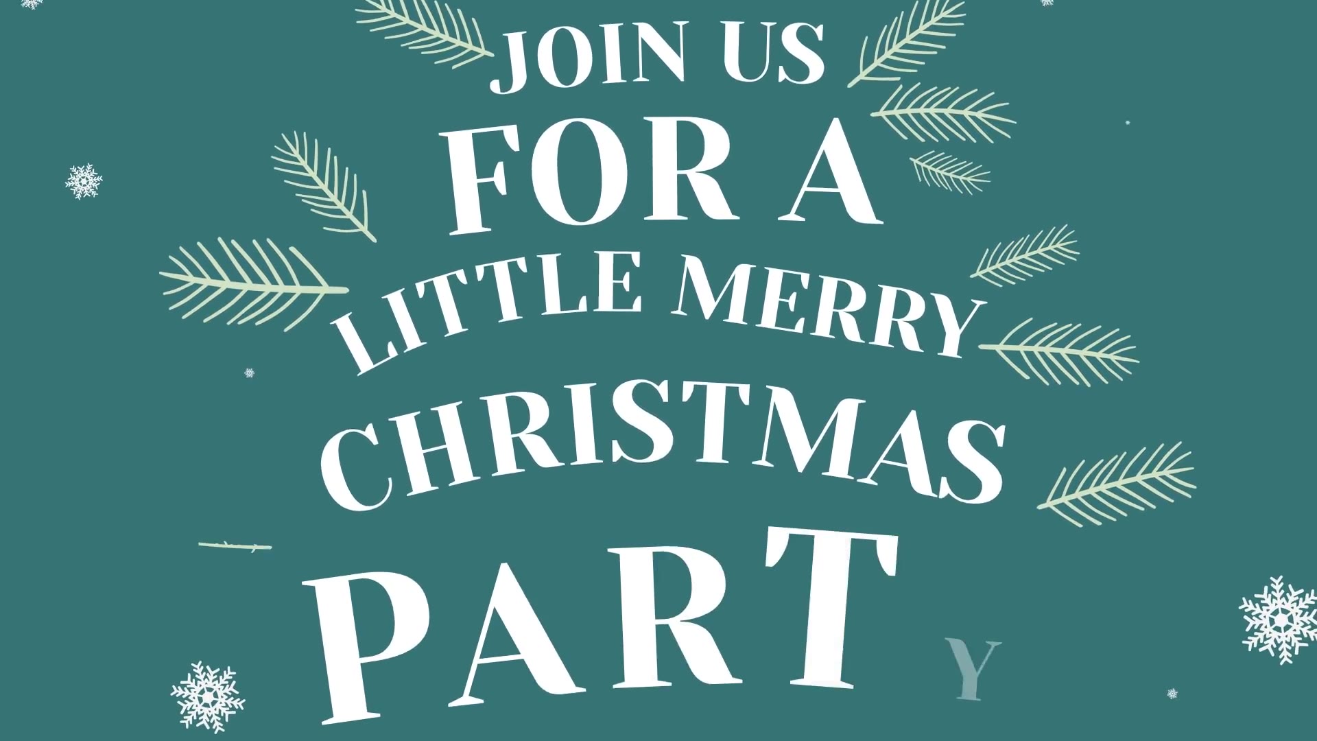 Christmas Party Invitation Videohive 20970506 After Effects Image 2