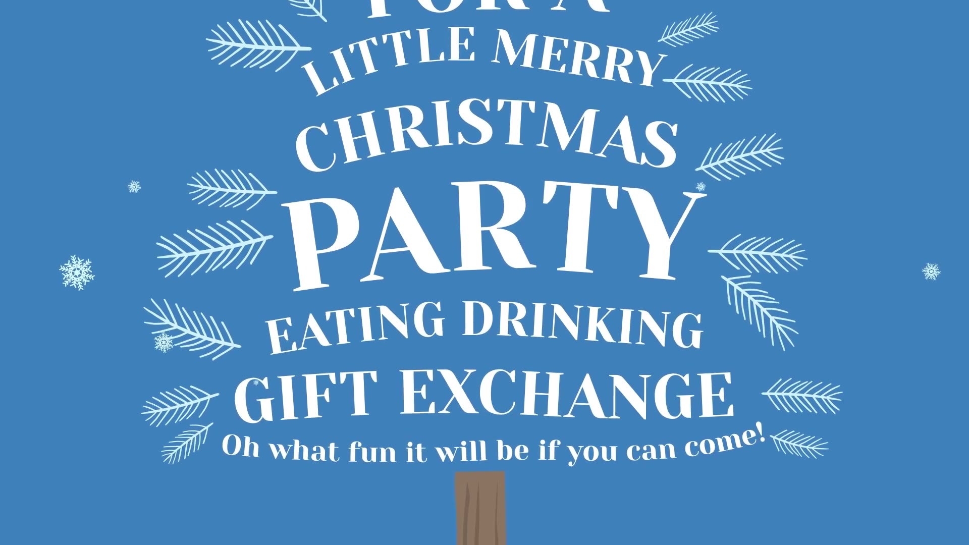 Christmas Party Invitation Videohive 20970506 After Effects Image 8