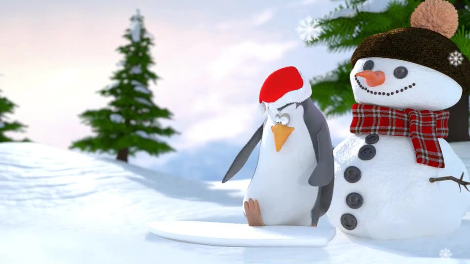 Christmas Penguins - Download Videohive 9441586