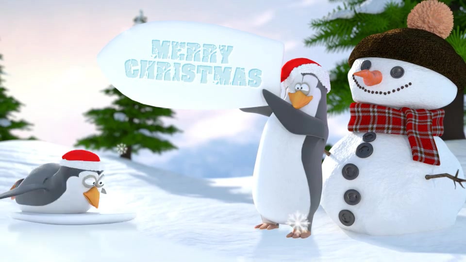 Christmas Penguins - Download Videohive 9441586