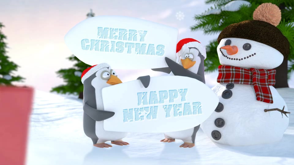 Christmas Penguins - Download Videohive 9441586