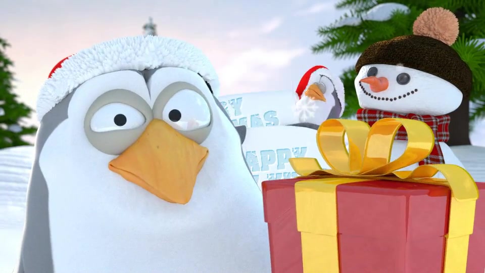 Christmas Penguins - Download Videohive 9441586