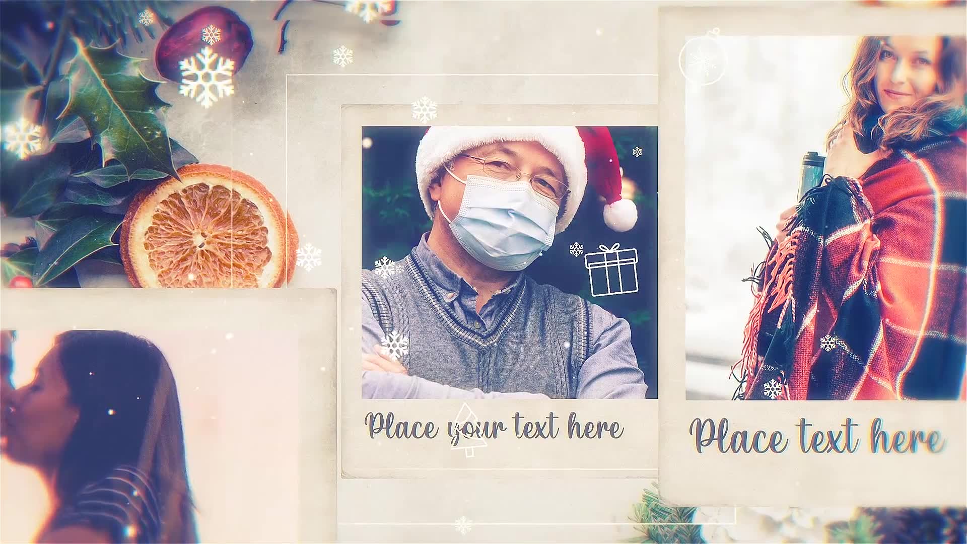 Christmas Photo Frame // Parallax Slideshow Videohive 29573049 After Effects Image 2