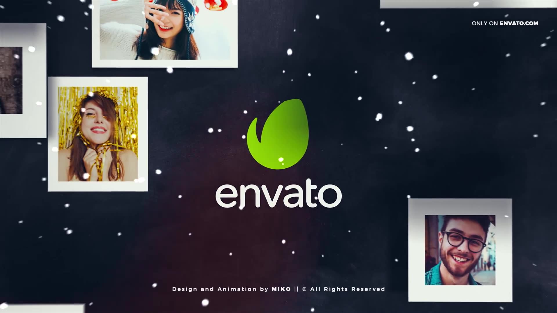 Christmas Photo Logo Opener Videohive 29604786 After Effects Image 2