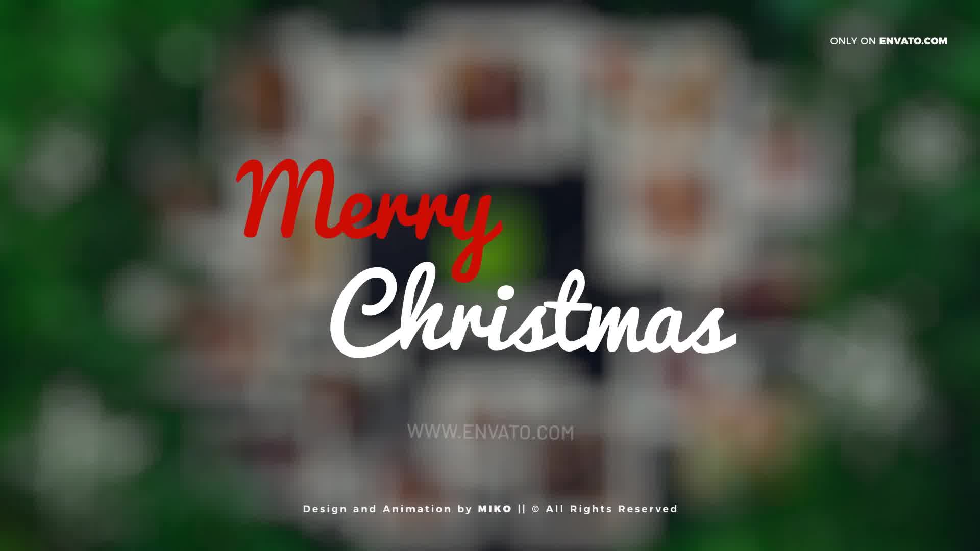 Christmas Photo Logo Opener Videohive 29604786 After Effects Image 9