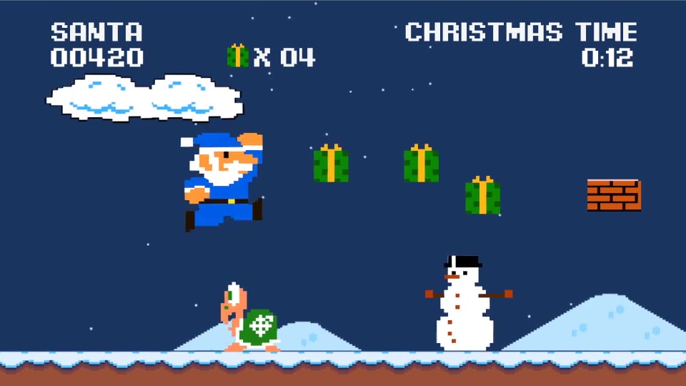 Christmas Pixel - Download Videohive 21005857