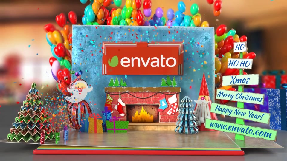 Christmas Pop Up Book 2 - Download Videohive 19052418