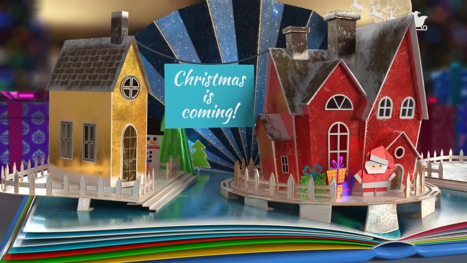 Christmas Pop Up Book 2 - Download Videohive 19052418