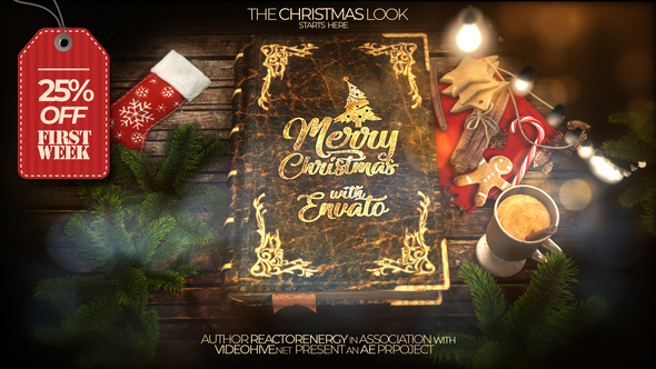 Christmas Pop Up Book - Download Videohive 22956981