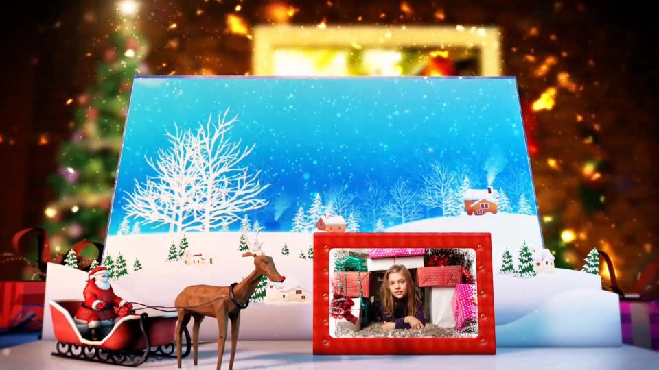 Christmas Pop Up Book - Download Videohive 6484518