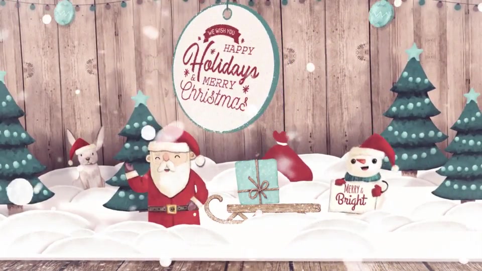 Christmas Pop Up Card Videohive 34776247 After Effects Image 12