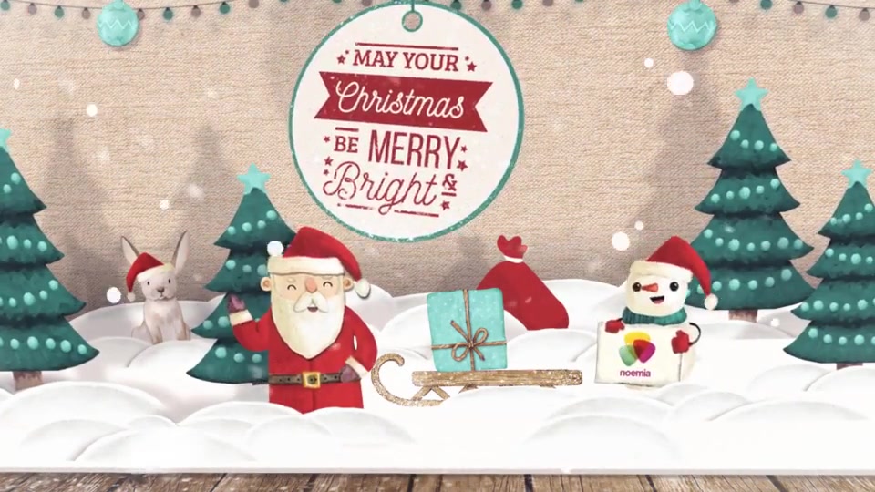 Christmas Pop Up Card Videohive 34776247 After Effects Image 3