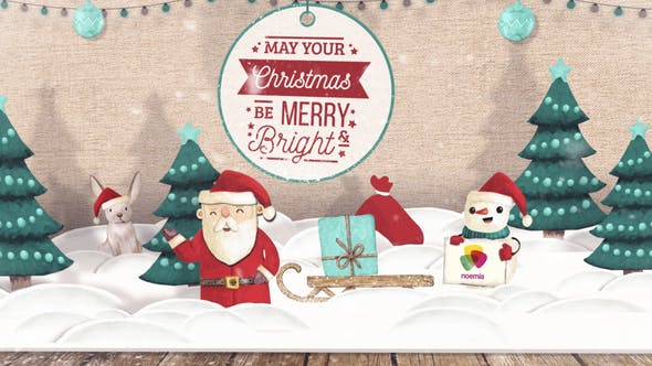Christmas Pop Up Card - 34776247 Videohive Download