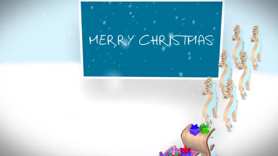Christmas Pop Up Card - Download Videohive 9559192