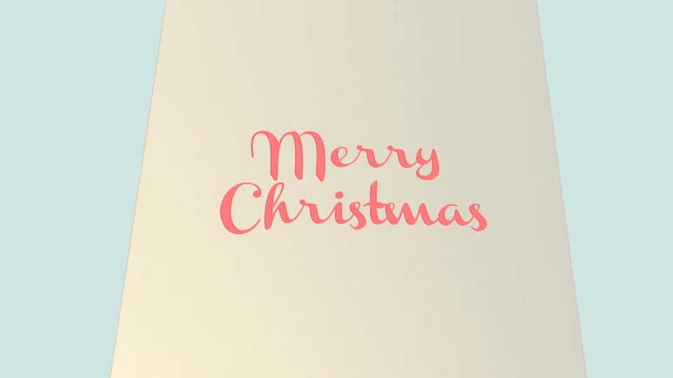 Christmas Pop Up Card Videohive 14020447 After Effects Image 3