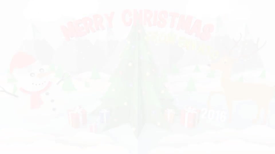 Christmas Pop Up Card Videohive 14020447 After Effects Image 8