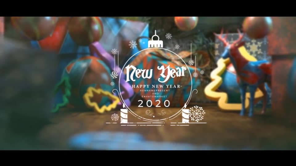Christmas Postcard And Opener 2020 Videohive 25296403 After Effects Image 9