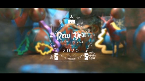 Christmas Postcard And Opener 2020 - Download Videohive 25296403