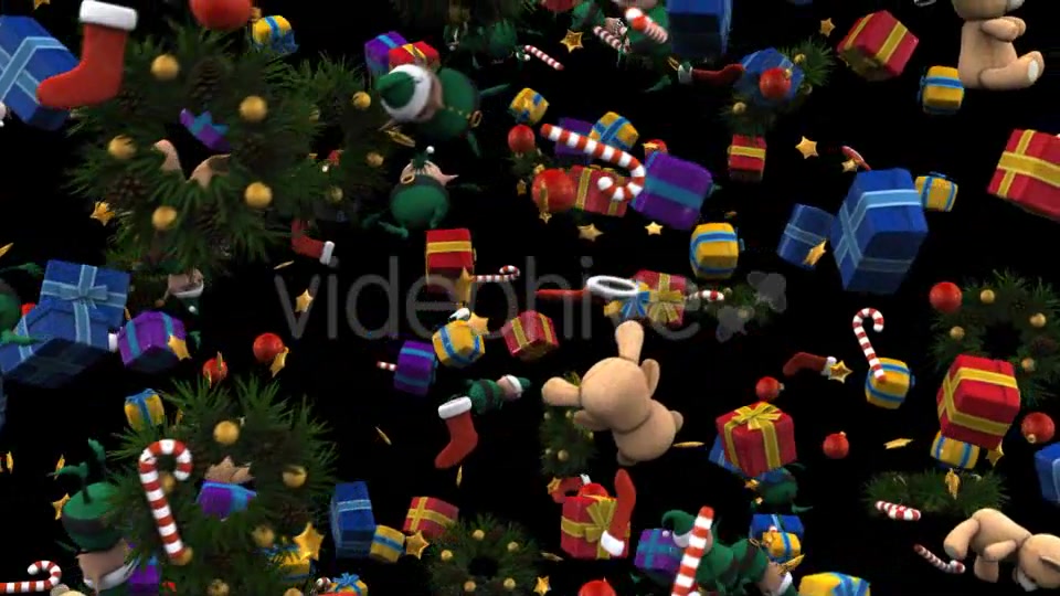 Christmas Presents Rain V2 - Download Videohive 14177159