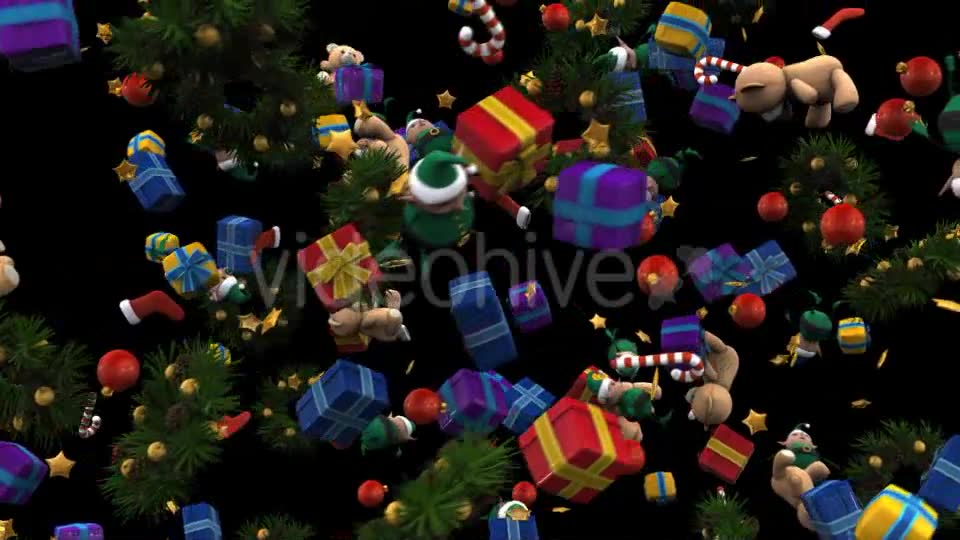 Christmas Presents Rain V2 - Download Videohive 14177159