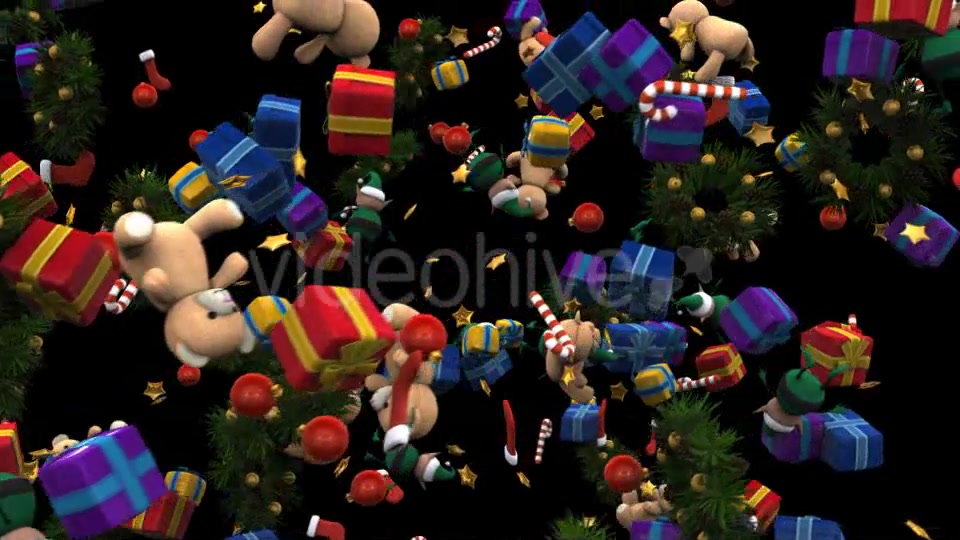 Christmas Presents Rain V2 - Download Videohive 14177159