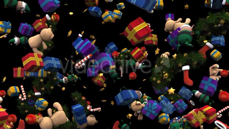 Christmas Presents Rain V2 - Download Videohive 14177159