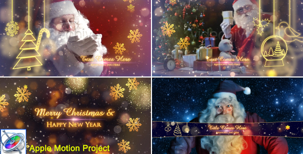 Christmas Promo Pack Apple Motion - Download Videohive 20931341