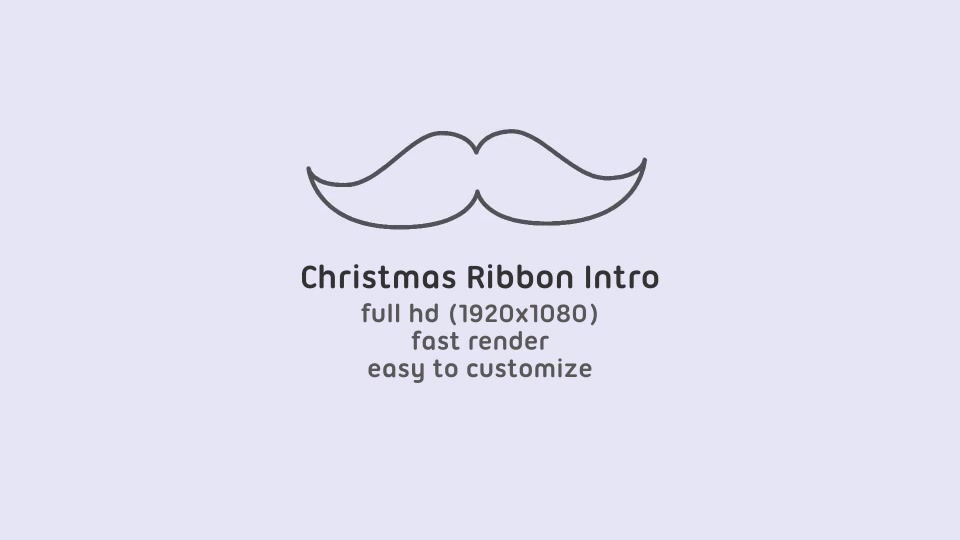 Christmas Ribbon Intro Videohive 13840211 After Effects Image 3