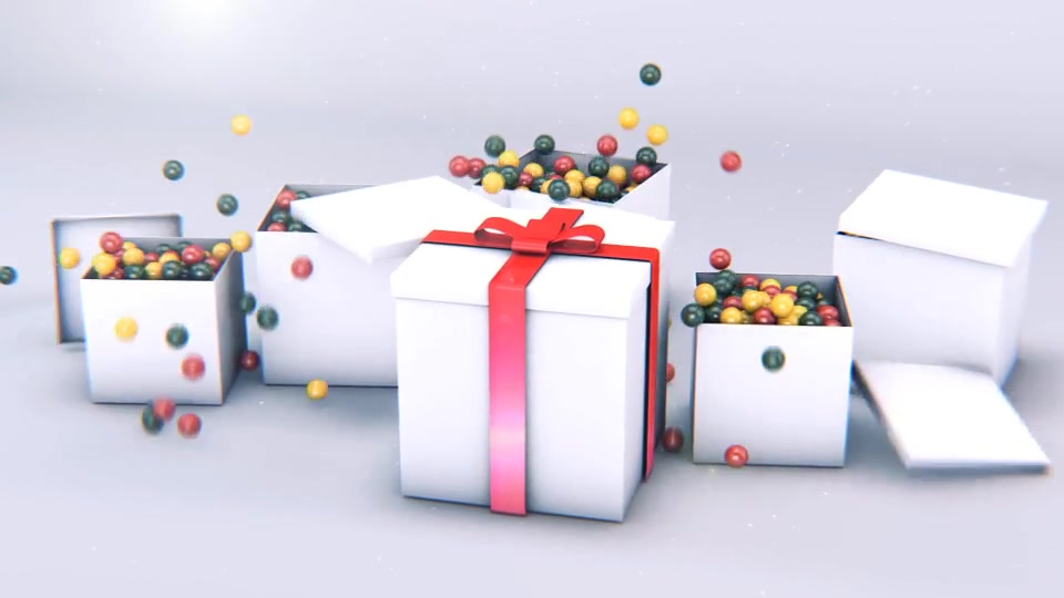 Christmas Ribbon Intro Videohive 13840211 After Effects Image 7