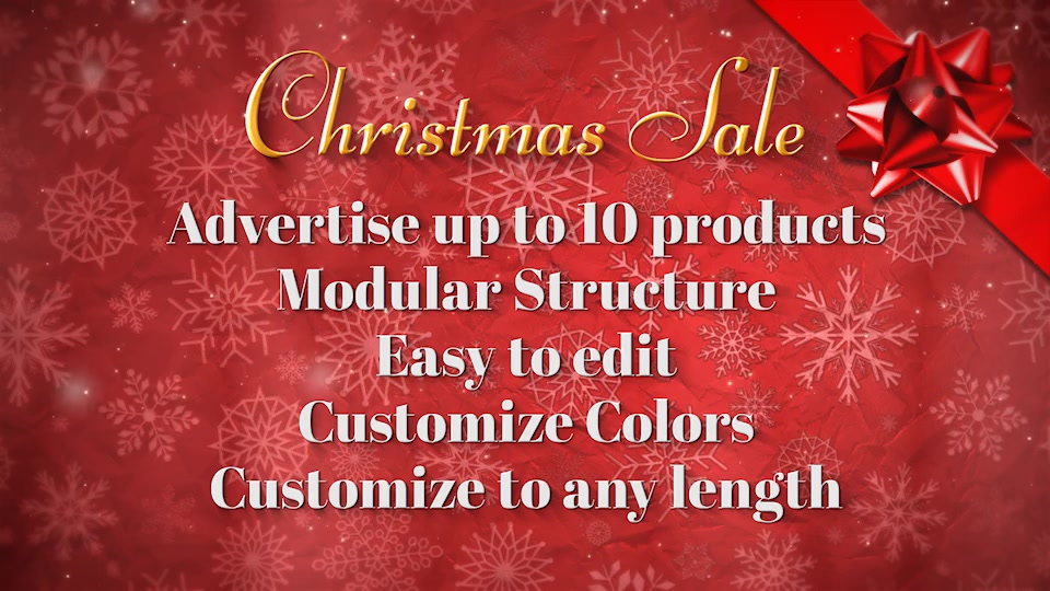 Christmas Sale Commercial Videohive 20939063 After Effects Image 8