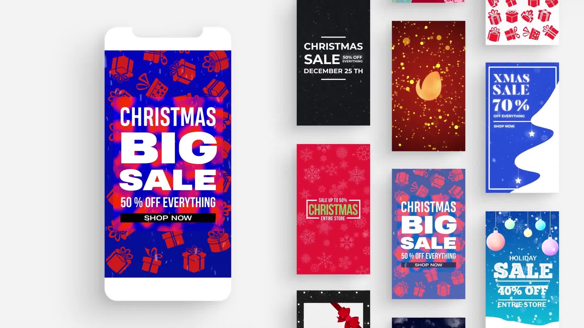 Christmas Sale Instagram Stories Videohive 29599044 After Effects Image 11