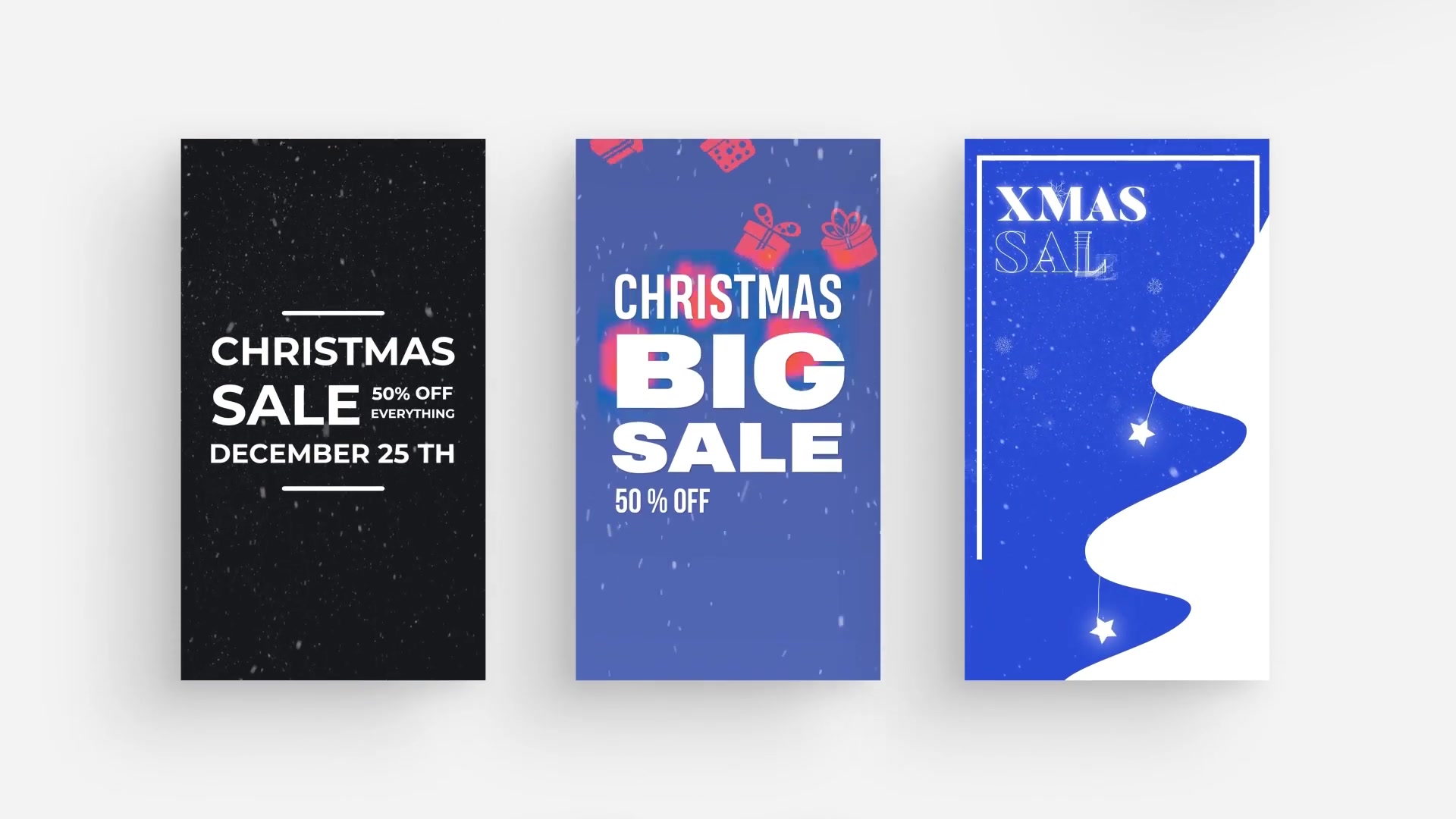 Christmas Sale Instagram Stories Videohive 29599044 After Effects Image 5